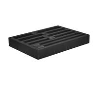 Toyvian Moule de moulage de lingotière de graphite d'argent d'or moule de creuset raffinant le moule de coulée de ferraille pour le raffinage de fusion de métal aluminium cuivre laiton