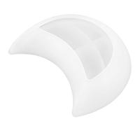 Toyvian Moule en Silicone Flexible pour Plat Lunaire DIY Moule Antiadhésif pour Loisirs Créatifs Époxy de Lune pour Assiette de Rangement Décorative