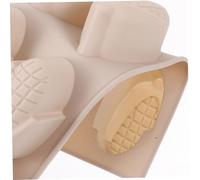 Toyvian Moule Silicone Forme Maïs Antiadhésif pour Chocolat Bonbons Fondants Moule DIY Pâtisserie Cake Fondant et Facile à Démouler Compatible Four Micro-ondes et Congélateur
