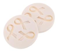 Toyvian Moules à Gâteau en Silicone Souple 2 Pcs Forme Ruban Antiadhésif Résistant à la Chaleur pour Bonbons Chocolat Biscuits Cuisson Maison Couleur Aléatoire Couleur Aléatoire