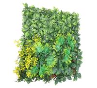 Toyvian Mur Végétal Artificiel Panneau de Plantes Artificielles et Réaliste Décoration Murale Intérieure et Extérieure pour et Communs