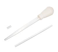 Toyvian Nettoyeur D’Aquarium Manuel Blanc en Plastique pour Bac à | Souple, Aspiration Précise et Mesurable, Démontage Facile, Multifonction