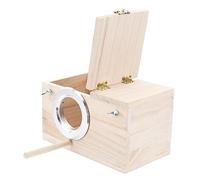 Toyvian Nichoir pour Oiseaux Boîte De Reproduction Nourrissage Petite avec Ouverture Latérale pour Perruches Et Autres Oiseaux Chanteurs