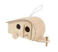 Toyvian Nichoir Suspendu pour Oiseaux Douillette pour Petits Oiseaux de Jardin pour Décorer Votre Extérieur Offrir Un Refuge