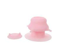 Toyvian Nourrisseur pour Chiot -né en Silicium Rose à Tétine | Alimentation Multi-animaux, Dosage Précis du Lait, Nettoyage Facile, Usage pour Petits Animaux