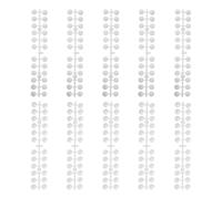 Toyvian Nuancier Design Classique Élégant D'ongles 240 Pièces Capsules en Plastique Léger Ruban Adhésif Double Face pour Salons de Manucure et Usage Personnel pour Salons de Manucure et