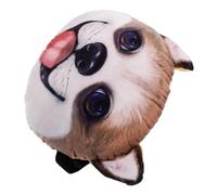 Toyvian Oreiller Cervical Voiture 3D Motif Corgi Coussin Appui-tête Polyester Rembourré pour Conducteurs Usage Quotidien Maintien Nuque Siège Auto Ventilation Été Hiver