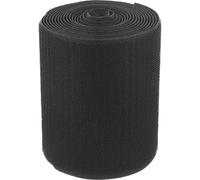 Toyvian Organisateur de Câbles Noir en Polyester et Nylon, Protège Câble Sol Réutilisable Couvercle de Finition Électrique pour Bureau et Maison