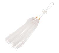 Toyvian Ornement D'épée Chinoise Blanc en Tissu Résistant à l'usure, Accessoire Élégant pour Pratique du Sabre Taichi et Fournitures Arts Martiaux