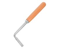 Toyvian Outil Accordage Piano avec Poignée Bois Ergonomique Clé de Réglage Précise pour Piano Droit Queue Lyre Harpe Accessoire Professionnel pour Accordeur et Musicien