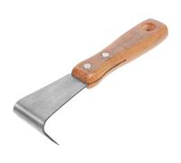 Toyvian Outil de Détection Décorce Acier Inoxydable avec Manche Outil Manuel Polyvalent pour Jardin Grattoir Robuste pour Écorcer et Restaurer la Santé des Arbres Fruitiers