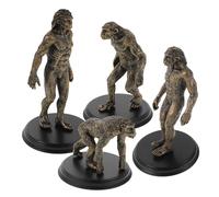 Toyvian Outil pédagogique sur l'évolution Humaine : Simulation de Figures humaines primitives - Modèles en Plastique pour l'enseignement à l'école et à la Maison - Améliorez