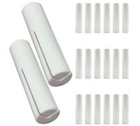 Toyvian Ouvre-ampoule Médical Abs Blanc 20 Pièces, Brise-ampoule Sécurisé pour Ampoules 1ml et 3ml, Usage Prolongé à Domicile et Salons de Beauté