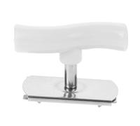 Toyvian Ouvre-bocal Inox Réglable Multifonction pour Cuisine et Camping Compact et Facile à Utiliser Ouvre Couvercles Bouteilles et Boîtes pour Mains Faibles et Arthrite