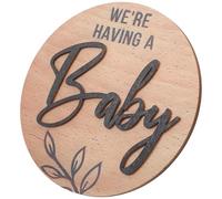 Toyvian Panneau Annonce Naissance Né Décoration De Crèche Et Signe De Porte Souvenir Personnalisé Pour Accueillir