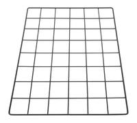 Toyvian Panneau Mural en Fer 30×40 CM Grille Murale Métallique pour Décoration Murale Photo Créative Support de Rangement Photos DIY pour Salon Chambre et Bureau Polyvalent