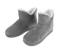 Toyvian Pantoufles Femme Hautes Chaudes Pantoufles Intérieur Doux et Légers Semelle Épaisse Antidérapante Protection Cheville le Froid Confort Hivernal pour Maison et Soins Postnataux