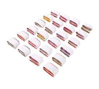 Toyvian Papier à Vomi Spirale Buccale 24 Pcs Colorés pour Scène, Accessoires Magiques et Fêtes, Rouleaux de Papier Effet Spécial, Gadget Tours de Magie, Décorations Fête et Spectacle