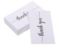 Toyvian Papier Cartes de Remerciement 150 Pièces Délicates