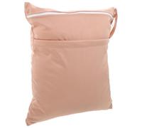 Toyvian Paquet à Couches Sales Étanche à Double Fermeture Beige pour Voyage | Polyester, Compartiments Séparés Secs et Humides, Large Accès, Parents et Piscine