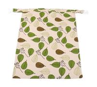 Toyvian Paquet de Conservation Réutilisable Levain en Coton et Cire d'abeille, Double Couche, Préserve la Fraîcheur et Bloque L'humidité, pour Sorties en Plein Air et Voyages