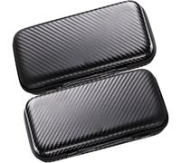 Toyvian Paquet de Rangement Électronique Noir Eva et Nylon Léger et Facile à Nettoyer pour Câbles de Données et Chargeur Mobile, Pochette Pratique pour Voyage d'affaires, Lot de 2