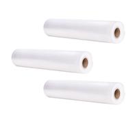 Toyvian Paquet de Rangement sous Vide Alimentaires 3 Rouleaux 17X500 CM Réutilisables et Hermétiques pour Stockage sous Vide Légumes Fruits Congélation