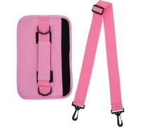 Toyvian Paquet de Transport de Clubs de Golf Compact, Portable, Rose | Polyester, Poignée Ergonomique et Bandoulière Réglable, Intérieur Organisé, pour Voyages et Séances au Practice