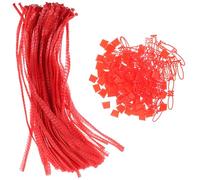 Toyvian Paquet Filet pour Pommes de Terre et Légumes 100 Pièces en Maille Tissée Grosse Capacité pour Rangement la Cuisine et Courses