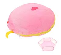 Toyvian Parc Pliable pour Animaux De Compagnie Tente De Jeu Hexagonale Portable en Tissu Rose Petite Taille pour Intérieur Et Extérieur Animaux Petits Et Chiots