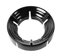 Toyvian Pare-vent Pour Cuisinière à Gaz En Émail 5 Orifices, Couvercle Anti-feu à Économie D'énergie, Protection Coupe-vent Pour Poêle, Adapté à La La Cuisine Familiale Et Professionnelle