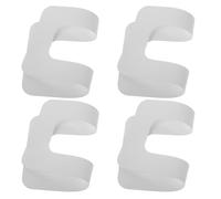 Toyvian Patch de Réparation pour Boîtier d'Aileron de Paddleboard 9 Pouces Blanc Lot de 4 Connecteurs Solide pour Planche de Surf et Sup Accessoire Nautique Haute Visibilité