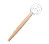 Toyvian Pâte Danois Professionnel Acier Inoxydable avec Manche Ustensile de Cuisine pour Mélanger Pâte Gâteau et Facile à Nettoyer Réutilisable