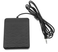 Toyvian Pédale de Sustain pour Clavier Électronique 3,5 MM, Pédale Antidérapante Noire, Accessoire pour Piano Numérique et Instruments de Musique