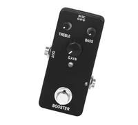 Toyvian Pédale Effet pour Guitare Électrique Pédale de Délai avec Effet Analogique Boost à Haut Gain pour Musiciens et Performances