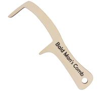 Toyvian Peigne Bois Pour Homme Chauve Accessoire De Toilettage Avec Dents Larges Outil De Massage Pour Soin Relaxant