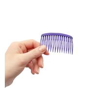 Toyvian Peignes à Cheveux Latéraux Accessoires Élégants Couleur Aléatoire en Plastique Résine Lot de 12 pour Fixation Ferme Casse pour Coiffure à Domicile