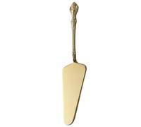 Toyvian Pelle à Gâteau en Acier Inoxydable 304, Spatule pour Pâtisserie Dorée, Lame Épaisse pour Pizza, Ustensile la Cuisine Professionnel, Outil de Cuisson Polyvalent pour Usage