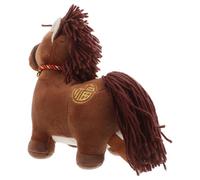 Toyvian Peluche Cheval Peluche pour Nouvel an Chinois Mascotte Décoration Festival Printemps Souvenir Culturel pour Éduquer et
