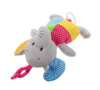 Toyvian Peluche Éléphant Musicale Pour Garçon Fille Jouet De Réconfort Avec Couleurs Assorties Et Sons Pour Dormir