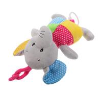 Toyvian Peluche Musicale Pour Garçon Fille Éléphant Forme Jouet De Réconfort Pour Garçon Fille Avec Couleurs Assorties Jouet Musical Pour Dormir