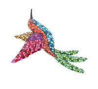 Toyvian Pendentif Décoration Murale Décor D'oiseau Décoration Murale Oiseau Décorations Art Mural Extérieur Pendentif D'artisanat D'oiseau De Fer Mur D'oiseau Délicat Orner Le Fer