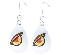 Toyvian Pendentif Réfléchissant Anti-Oiseaux 2 Pièces pour Jardin Et Balcon, à Suspendre Double Face Étanche en Acrylique Effet Œil Effrayant, Outil Pratique De Visuel Extérieur