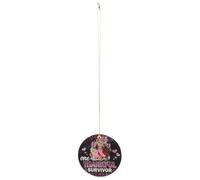 Toyvian Pendentif Ruban Rose Acrylique Décoration Voiture Lutte Cancer Du Sein Octobre Rose Accessoire Suspendu Femme