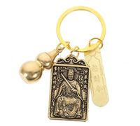 Toyvian Pendentif Tai Sui Porte-clés Portefeuille Anneaux Pendentifs Amulette Lanières Titulaire De à Main Ancien Réaliste Charmes De à Main Cuivre