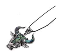 Toyvian Pendentif Tête De Taureau En Métal Vintage Punk, Breloque Diy Pour Homme, Accessoire De Fabrication Artisanale, Bijoux De Style Animalier, Présent Et Décoration Suspendue