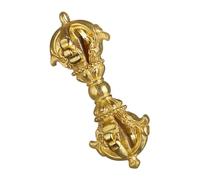 Toyvian Pendentif Vajra Cuivre Style Vintage Ornement Porte-clés Bouddhique Décoration Suspendue Chic et Résistante pour Collier Femme et DIY