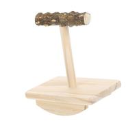 Toyvian Perchoir à Oiseaux pour Perroquets Stand De Multifonctionnel pour Cockatiels Et Inséparables avec Instabilité Accessoire De Formation pour Oiseaux Intérieur