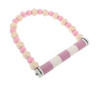 Toyvian Perchoir à Oiseaux pour Perroquets Support Suspendu pour Exercices et Divertissement de Cage Multifonctionnel Accessoire pour Oiseaux avec Design Élégant et Pratique