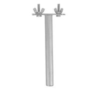 Toyvian Perchoir en Acier Inoxydable Plateforme pour Cage À Oiseaux Perruches Calopsittes Perruches ; pour Perroquet Gratter Soigner Les Griffes Et Le Bec